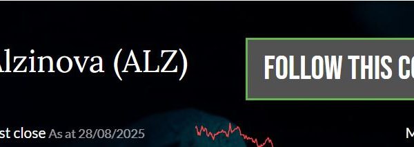 Image for Alzinova article published by UK analysts